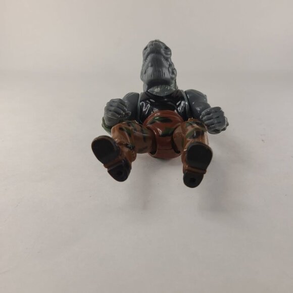 Vintage 1988 TMNT Ninja Turtles Rocksteady Action Figure 5" Playmates - Picture 5 of 5